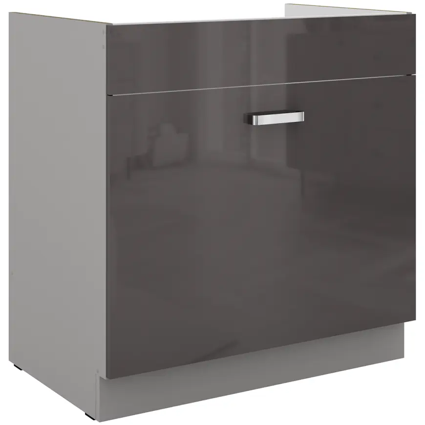 Kuchynská skrinka Grey 80ZL 1S BB