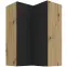 Kuchynská skrinka Aria-BL/AR anti fingerprint 60X60 GN-90 2F (90°)