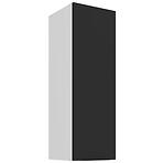Kuchynská skrinka Aria-BL/WH anti fingerprint 30G-90 1F