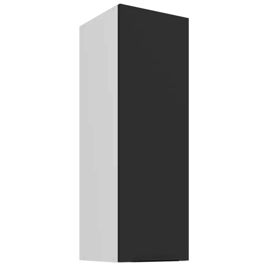 Kuchynská skrinka Aria-BL/WH anti fingerprint 30G-90 1F