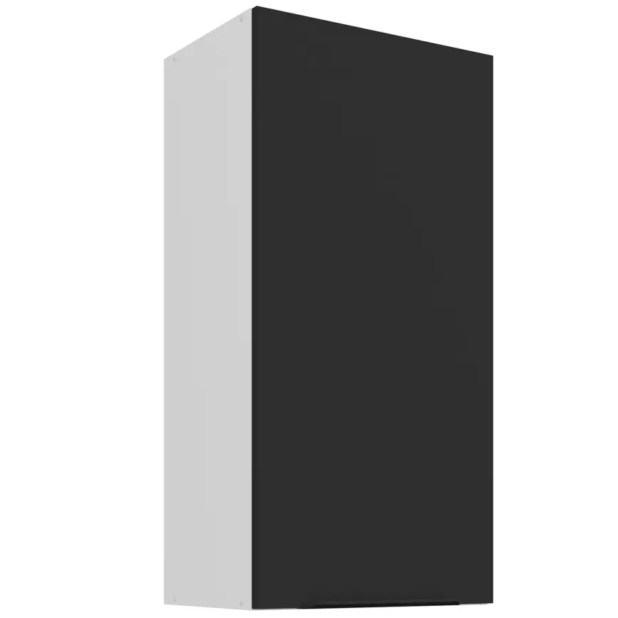 Kuchynská skrinka Aria-BL/WH anti fingerprint 45G-90 1F