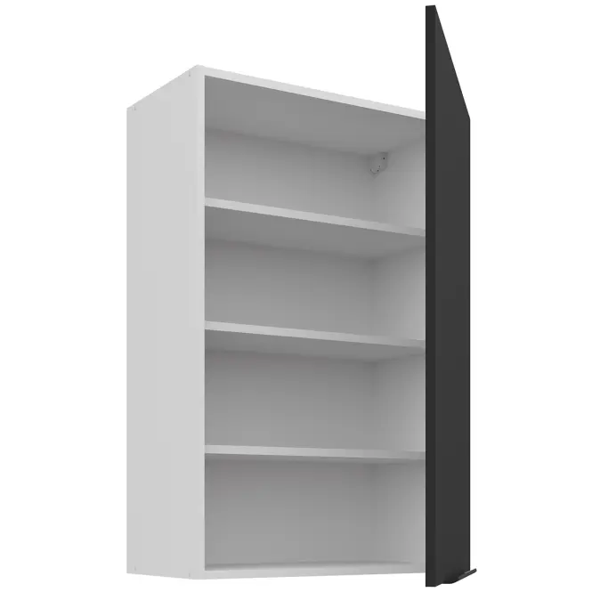 Kuchynská skrinka Aria-BL/WH anti fingerprint 60G-90 1F