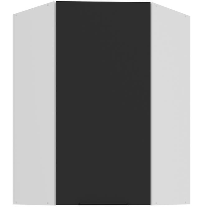 Kuchynská skrinka Aria-BL/WH anti fingerprint 60X60 GN-90 1F (45°)