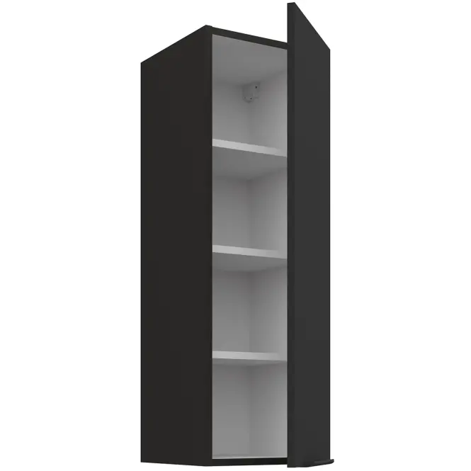 Kuchynská skrinka Aria-BL/BL anti fingerprint 30G-90 1F