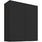 Kuchynská skrinka Aria-BL/BL anti fingerprint 80G-90 2F