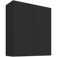 Kuchynská skrinka Aria-BL/BL anti fingerprint 80G-90 2F