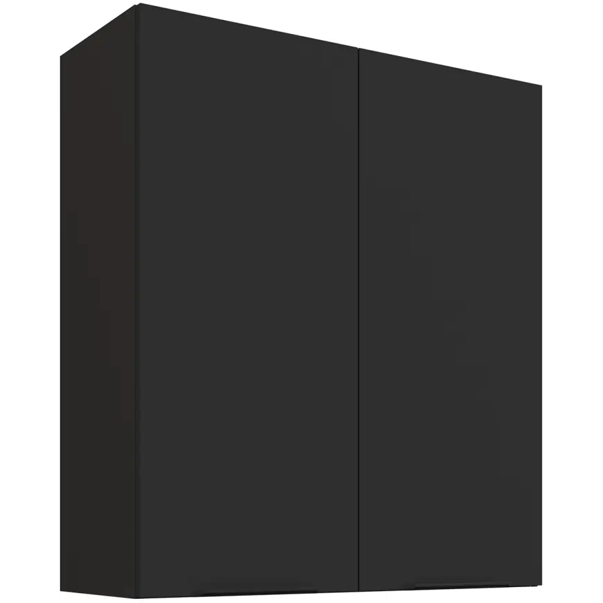 Kuchynská skrinka Aria-BL/BL anti fingerprint 80G-90 2F