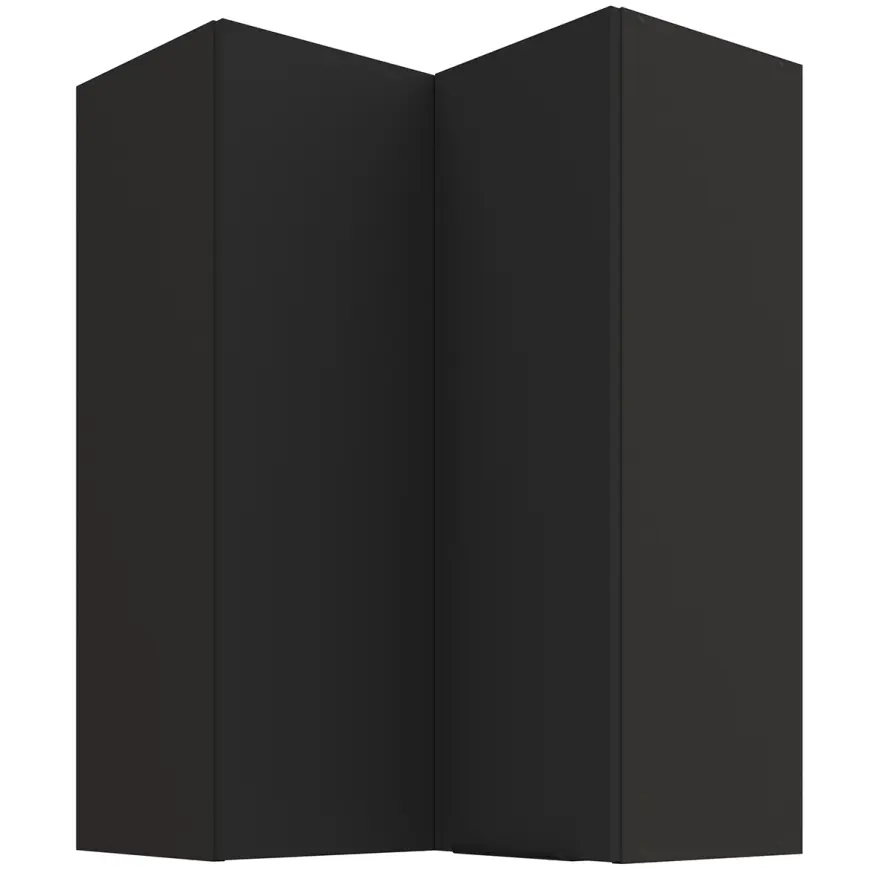 Kuchynská skrinka Aria-BL/BL anti fingerprint 60X60 GN-90 2F (90°)
