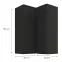 Kuchynská skrinka Aria-BL/BL anti fingerprint 60X60 GN-90 2F (90°),3