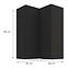 Kuchynská skrinka Aria-BL/BL anti fingerprint 60X60 GN-90 2F (90°),3