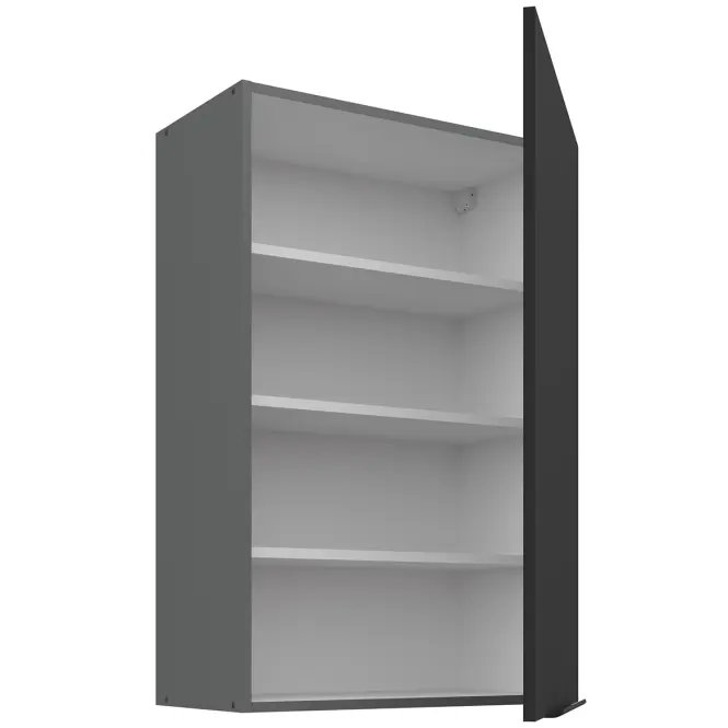 Kuchynská skrinka Aria-BL/ANT anti fingerprint 60G-90 1F