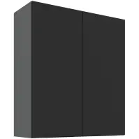 Kuchynská skrinka Aria-BL/ANT anti fingerprint 80G-90 2F