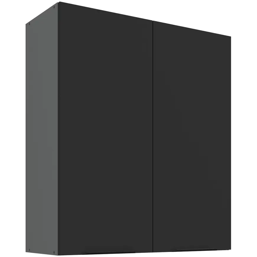 Kuchynská skrinka Aria-BL/ANT anti fingerprint 80G-90 2F