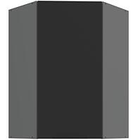Kuchynská skrinka Aria-BL/ANT anti fingerprint 60X60 GN-90 1F (45°)
