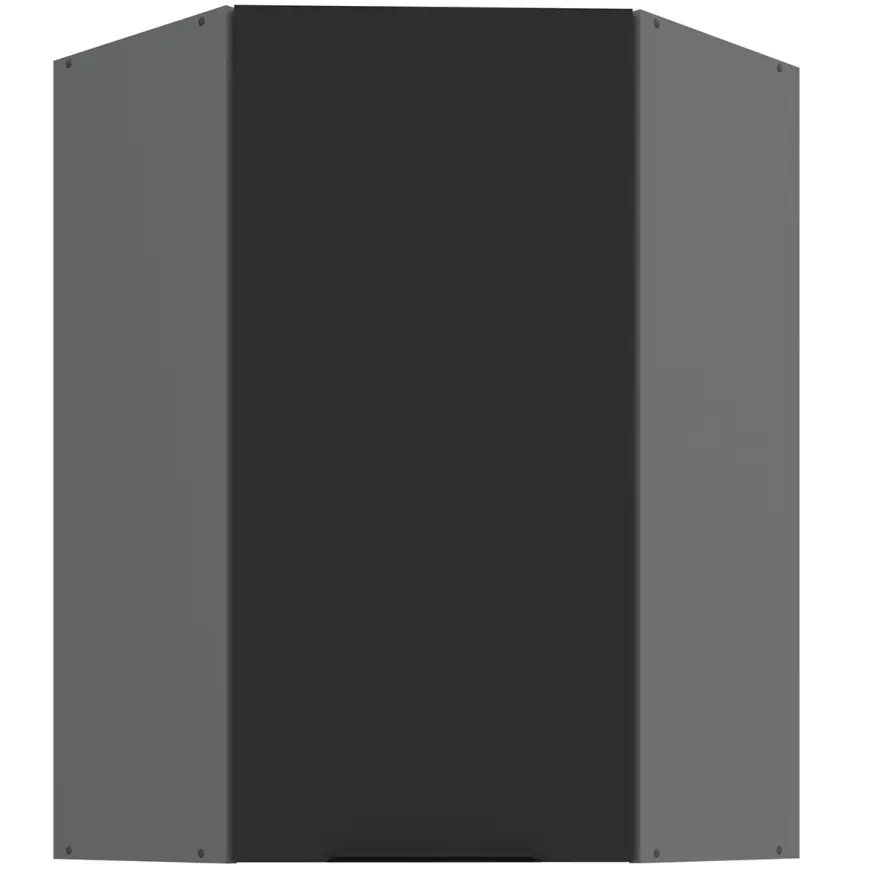 Kuchynská skrinka Aria-BL/ANT anti fingerprint 60X60 GN-90 1F (45°)
