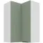 Kuchynská skrinka Aria-SA/WH anti fingerprint 60X60 GN-90 2F (90°)