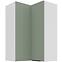Kuchynská skrinka Aria-SA/WH anti fingerprint 60X60 GN-90 2F (90°)