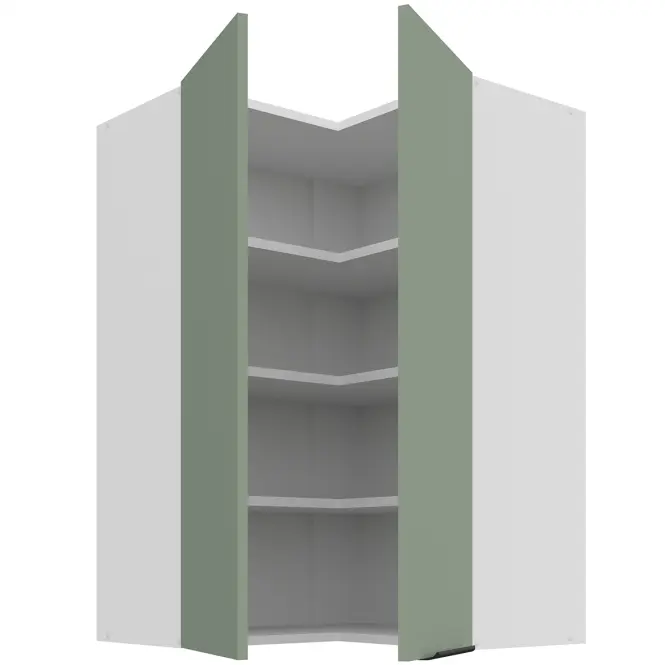 Kuchynská skrinka Aria-SA/WH anti fingerprint 60X60 GN-90 2F (90°)
