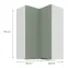 Kuchynská skrinka Aria-SA/WH anti fingerprint 60X60 GN-90 2F (90°),3