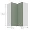 Kuchynská skrinka Aria-SA/WH anti fingerprint 60X60 GN-90 2F (90°),3