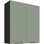 Kuchynská skrinka Aria-SA/BL anti fingerprint 80G-90 2F