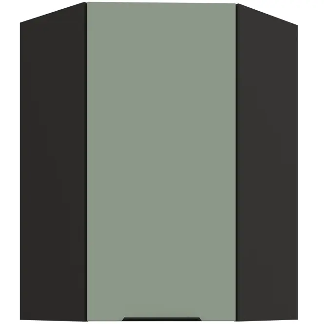 Kuchynská skrinka Aria-SA/BL anti fingerprint 60X60 GN-90 1F (45°)