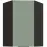 Kuchynská skrinka Aria-SA/BL anti fingerprint 60X60 GN-90 1F (45°)