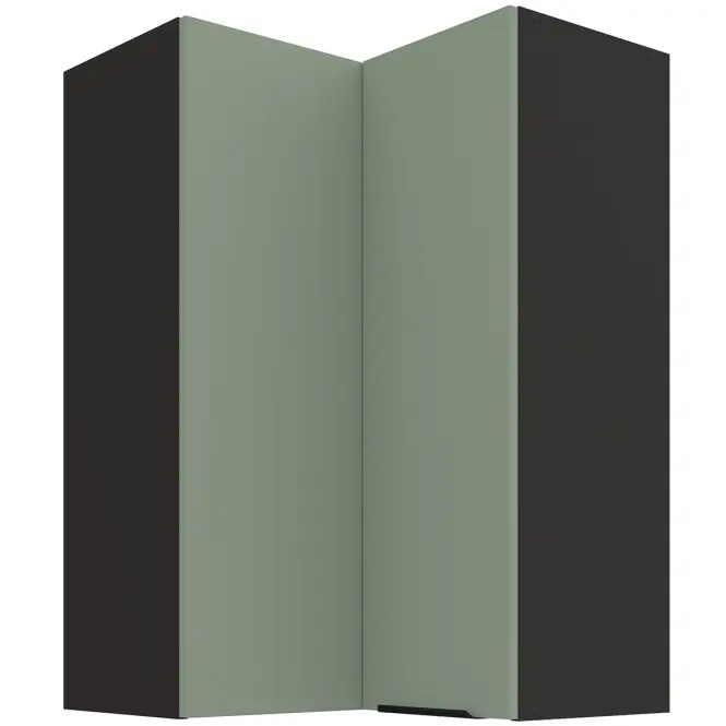 Kuchynská skrinka Aria-SA/BL anti fingerprint 60X60 GN-90 2F (90°)