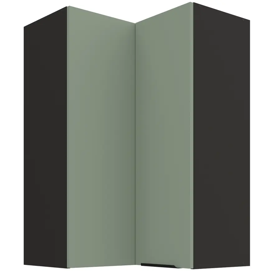 Kuchynská skrinka Aria-SA/BL anti fingerprint 60X60 GN-90 2F (90°)