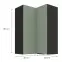Kuchynská skrinka Aria-SA/BL anti fingerprint 60X60 GN-90 2F (90°),3