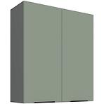 Kuchynská skrinka Aria-SA/ANT anti fingerprint 80G-90 2F