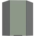 Kuchynská skrinka Aria-SA/ANT anti fingerprint 60X60 GN-90 1F (45°)