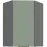 Kuchynská skrinka Aria-SA/ANT anti fingerprint 60X60 GN-90 1F (45°)