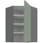 Kuchynská skrinka Aria-SA/ANT anti fingerprint 60X60 GN-90 1F (45°),2