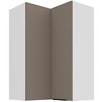 Kuchynská skrinka Aria-TA/WH anti fingerprint 60X60 GN-90 2F (90°)