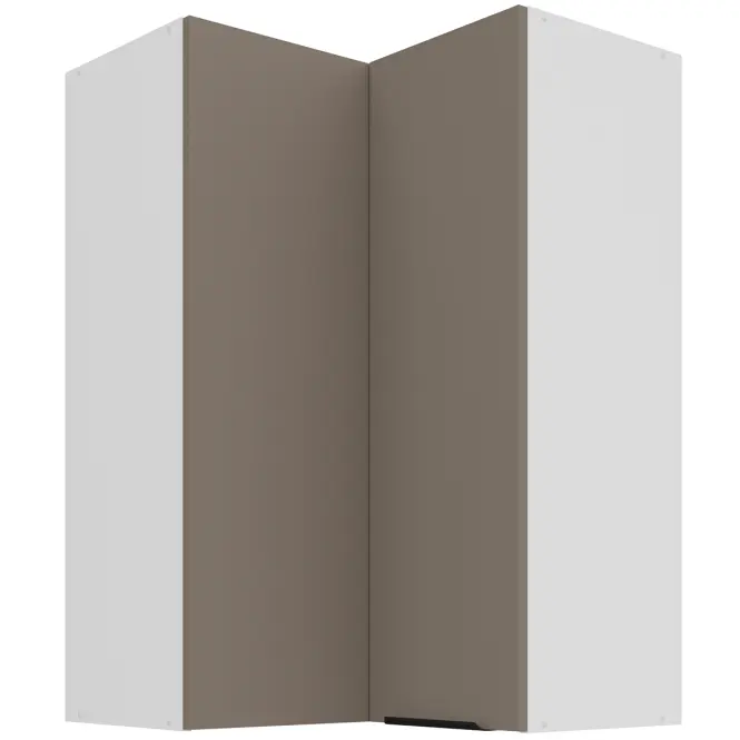 Kuchynská skrinka Aria-TA/WH anti fingerprint 60X60 GN-90 2F (90°)