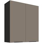 Kuchynská skrinka Aria-TA/BL anti fingerprint 80G-90 2F