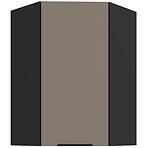 Kuchynská skrinka Aria-TA/BL anti fingerprint 60X60 GN-90 1F (45°)