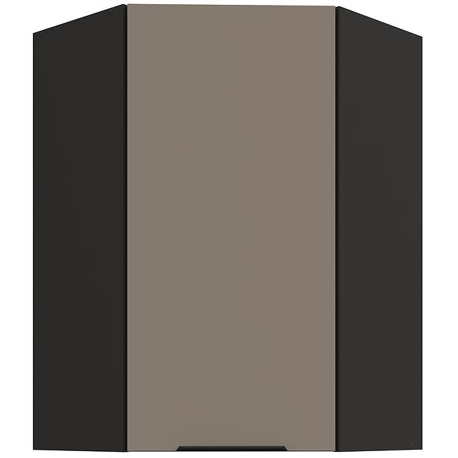 Kuchynská skrinka Aria-TA/BL anti fingerprint 60X60 GN-90 1F (45°)