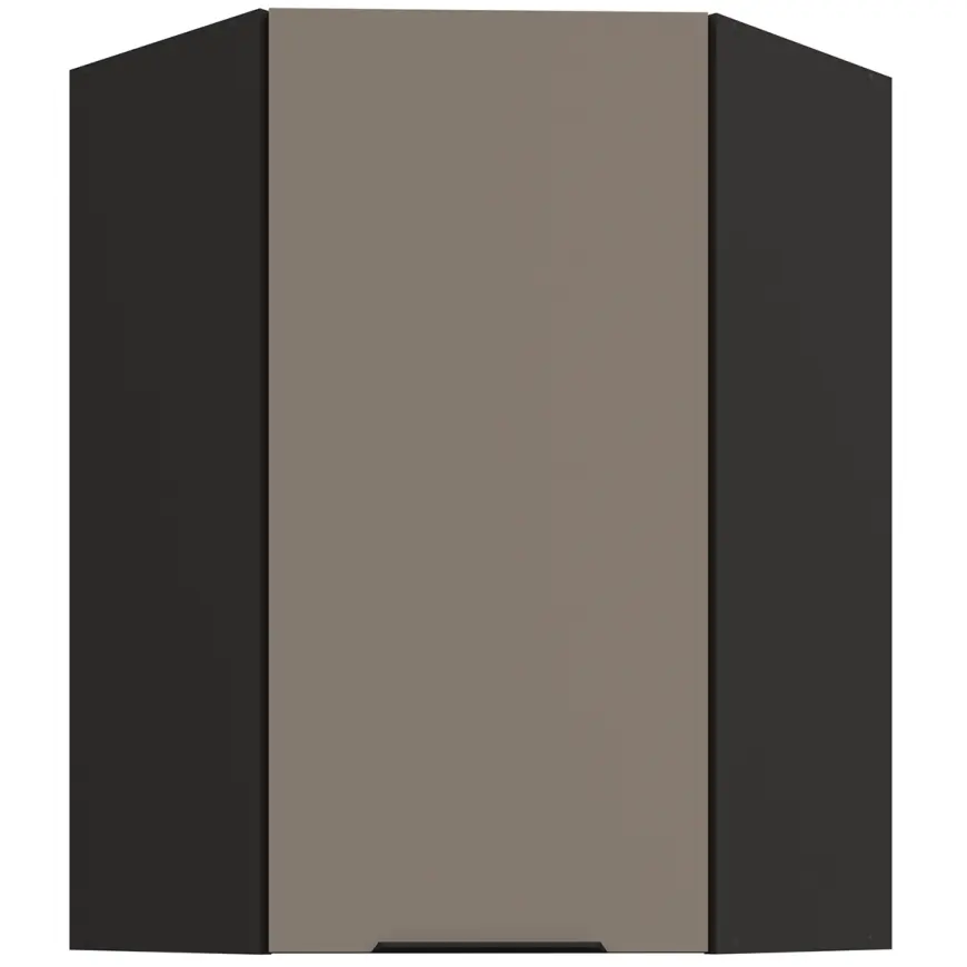 Kuchynská skrinka Aria-TA/BL anti fingerprint 60X60 GN-90 1F (45°)