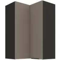 Kuchynská skrinka Aria-TA/BL anti fingerprint 60X60 GN-90 2F (90°)