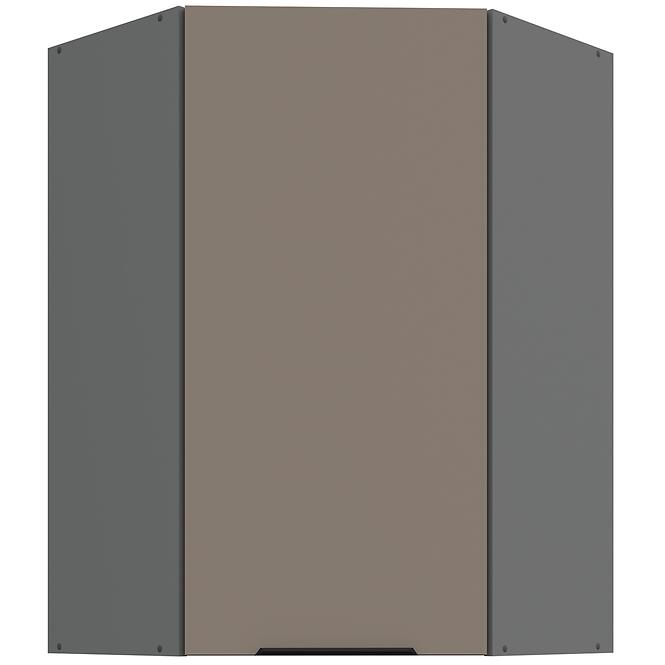Kuchynská skrinka Aria-TA/ANT anti fingerprint 60X60 GN-90 1F (45°)