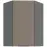 Kuchynská skrinka Aria-TA/ANT anti fingerprint 60X60 GN-90 1F (45°)