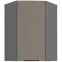Kuchynská skrinka Aria-TA/ANT anti fingerprint 60X60 GN-90 1F (45°)