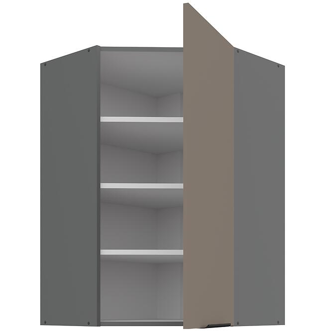 Kuchynská skrinka Aria-TA/ANT anti fingerprint 60X60 GN-90 1F (45°),2