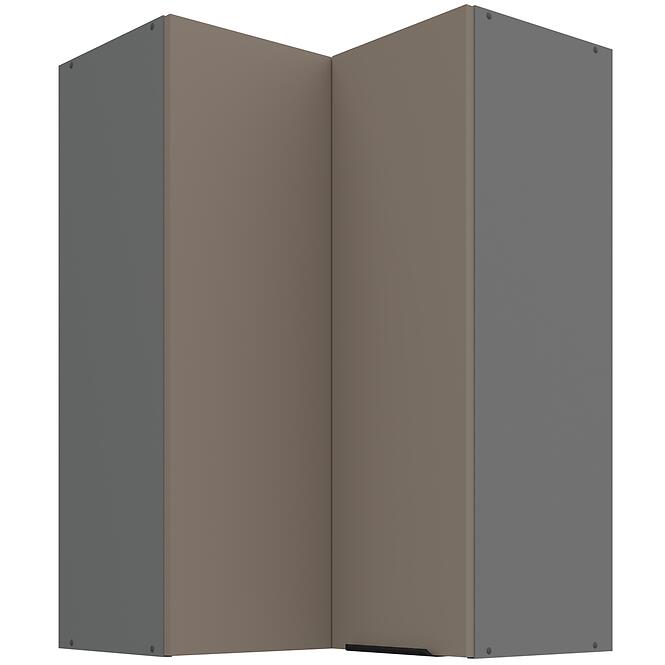 Kuchynská skrinka Aria-TA/ANT anti fingerprint 60X60 GN-90 2F (90°)