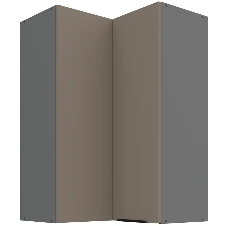 Kuchynská skrinka Aria-TA/ANT anti fingerprint 60X60 GN-90 2F (90°)