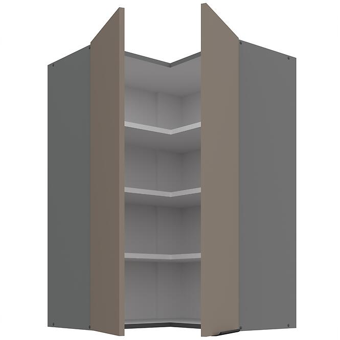 Kuchynská skrinka Aria-TA/ANT anti fingerprint 60X60 GN-90 2F (90°)