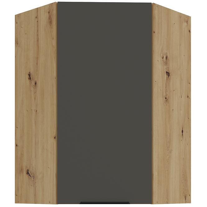 Kuchynská skrinka Aria-GR/AR anti fingerprint 60X60 GN-90 1F (45°)