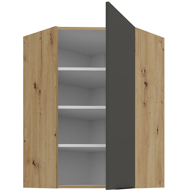 Kuchynská skrinka Aria-GR/AR anti fingerprint 60X60 GN-90 1F (45°)